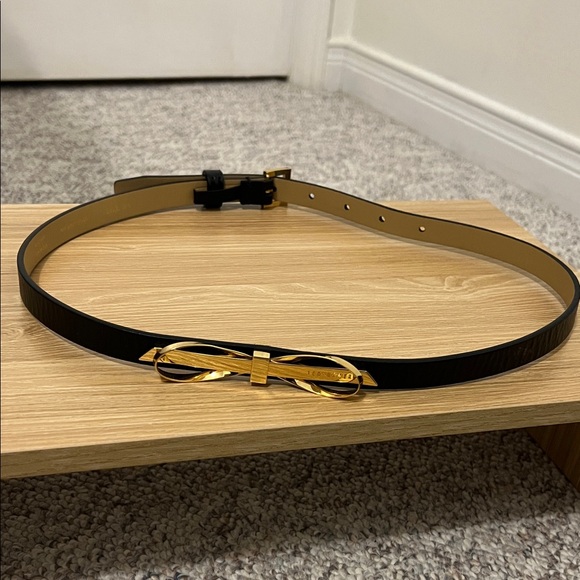 Ted Baker London Accessories - Ted Baker skinny bow belt